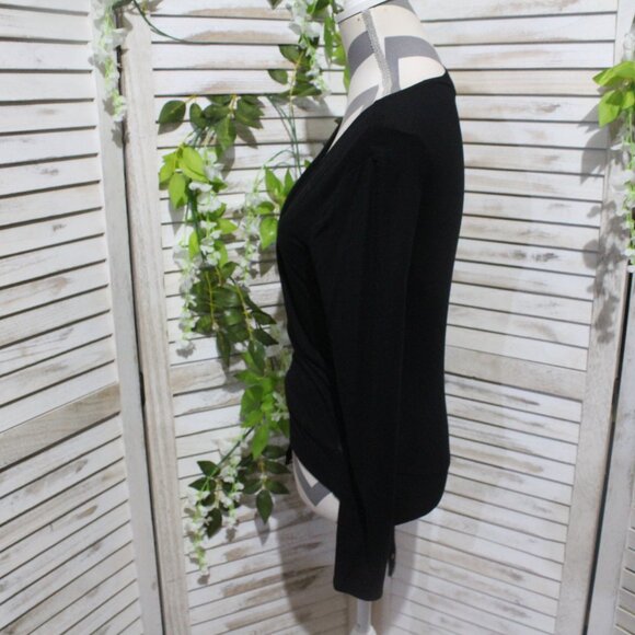J Crew 365 Black Long Sleeve Body Suit - Picture 8 of 12